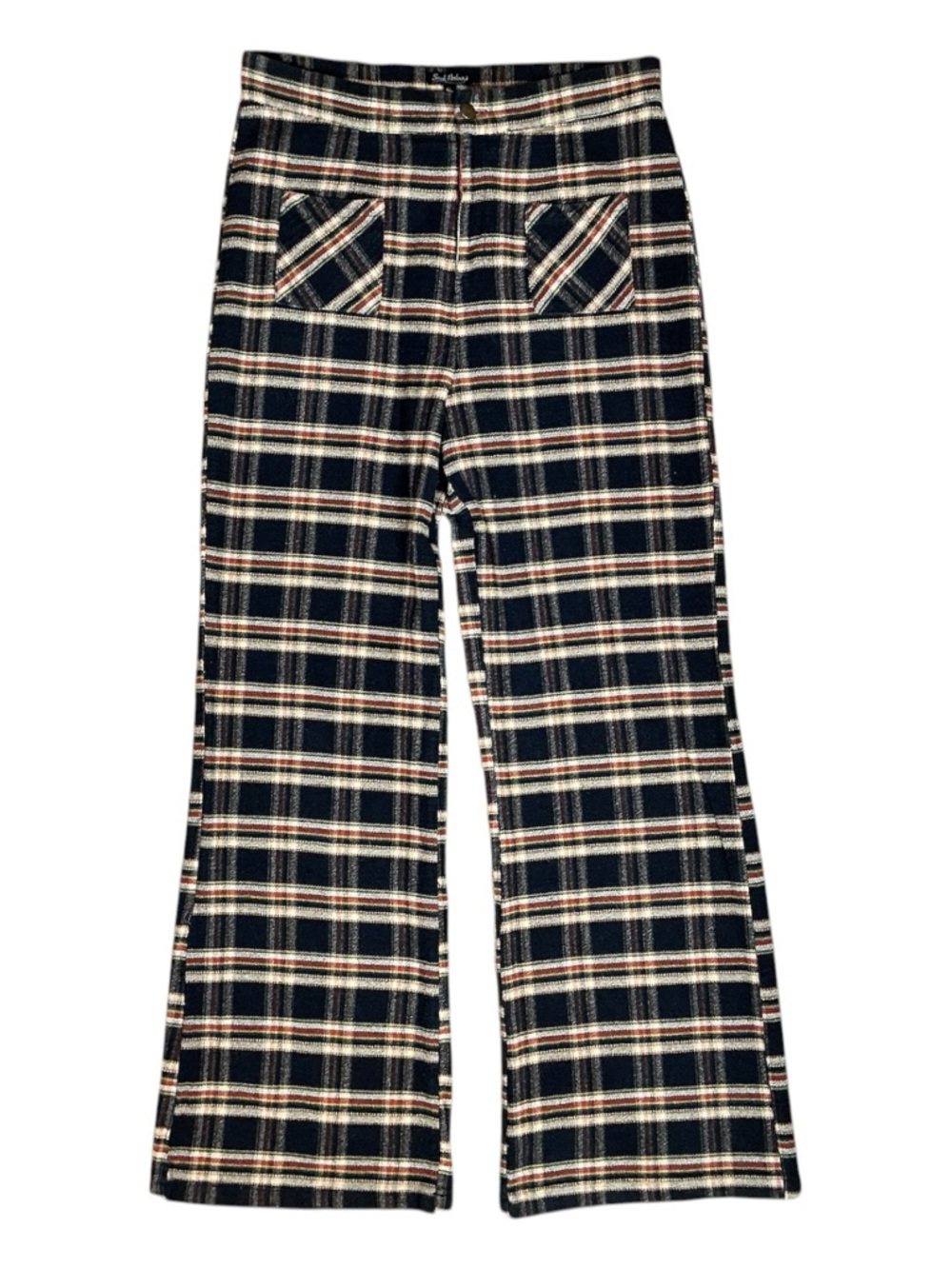 Unique Vintage Smak Parlour Retro Mod Twee Eclectic Grandpa 100% Cotton Pants XL - Picture 2 of 7